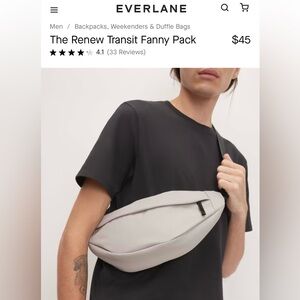Everlane ReNew transit fanny pack